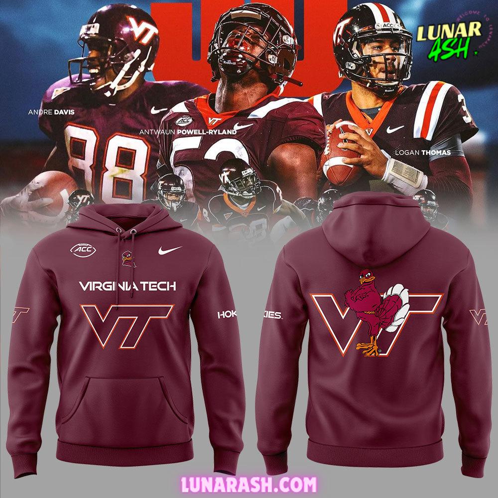 Virginia Tech Hokies New Uniform 2024-25 Red Hoodie Virginia Tech Hokies New Uniform 2024-25 Red Hoodie