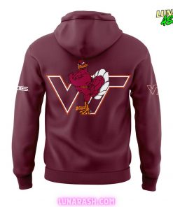 Virginia Tech Hokies New Uniform 2024 25 Red Hoodie 3
