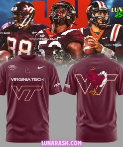 Virginia Tech Hokies New Uniform 2024-25 Red T-Shirt