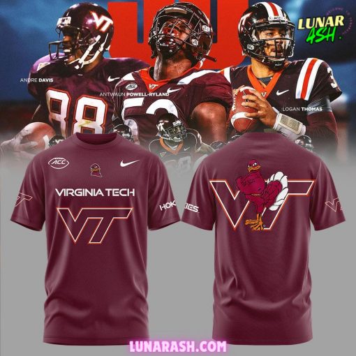 Virginia Tech Hokies New Uniform 2024-25 Red T-Shirt