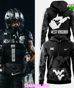 West Virginia Coal Rush 2024 Black Hoodie