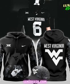 West Virginia Coal Rush Black Hoodie