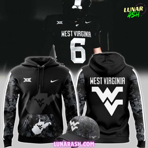 West Virginia Coal Rush Black Hoodie