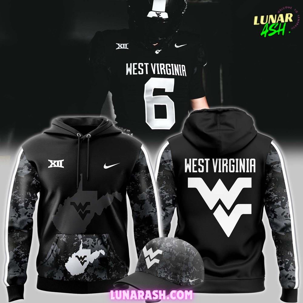 West Virginia Coal Rush Black Hoodie West Virginia Coal Rush Black Hoodie