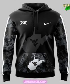 West Virginia Coal Rush Black Hoodie