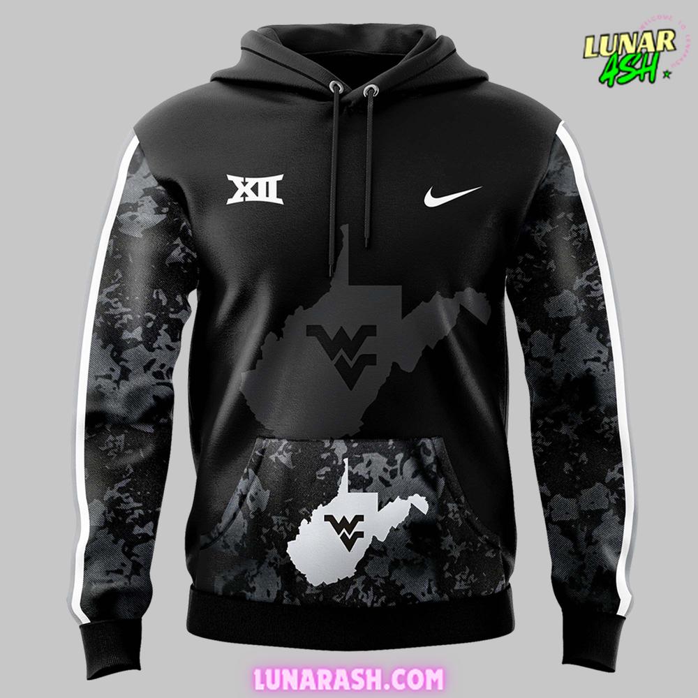 West Virginia Coal Rush Black Hoodie West Virginia Coal Rush Black Hoodie