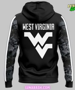 West Virginia Coal Rush Black Hoodie 3