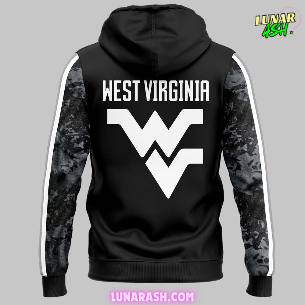 West Virginia Coal Rush Black Hoodie West Virginia Coal Rush Black Hoodie