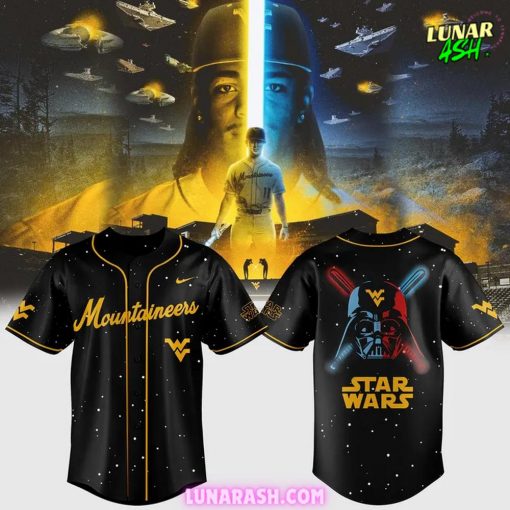 West Virginia Mountaineers 2025 x Star Wars Special Edition Baseball Jersey